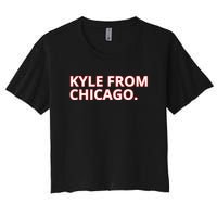 Kyle From Chicago Women's Crop Top Tee