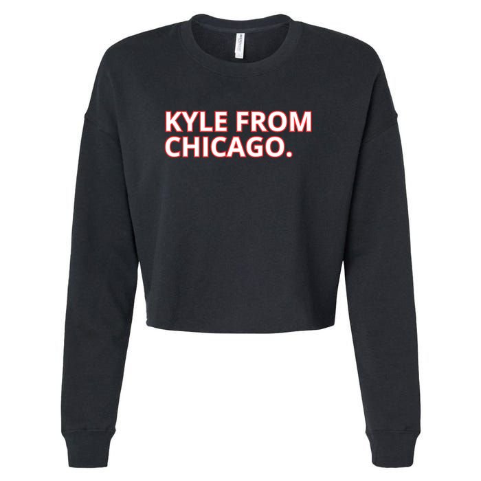 Kyle From Chicago Cropped Pullover Crew