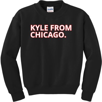 Kyle From Chicago Kids Sweatshirt