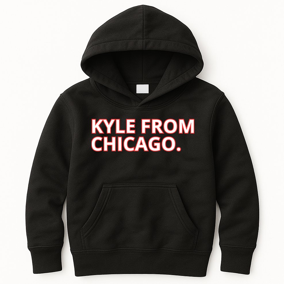 Kyle From Chicago Kids Hoodie