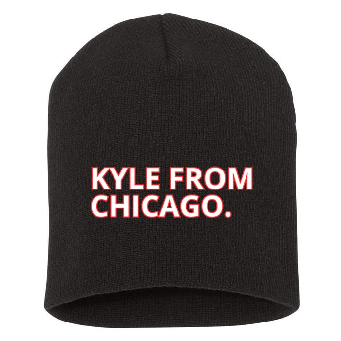 Kyle From Chicago Short Acrylic Beanie