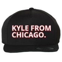 Kyle From Chicago Wool Snapback Cap