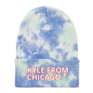 Kyle From Chicago Tie Dye 12in Knit Beanie