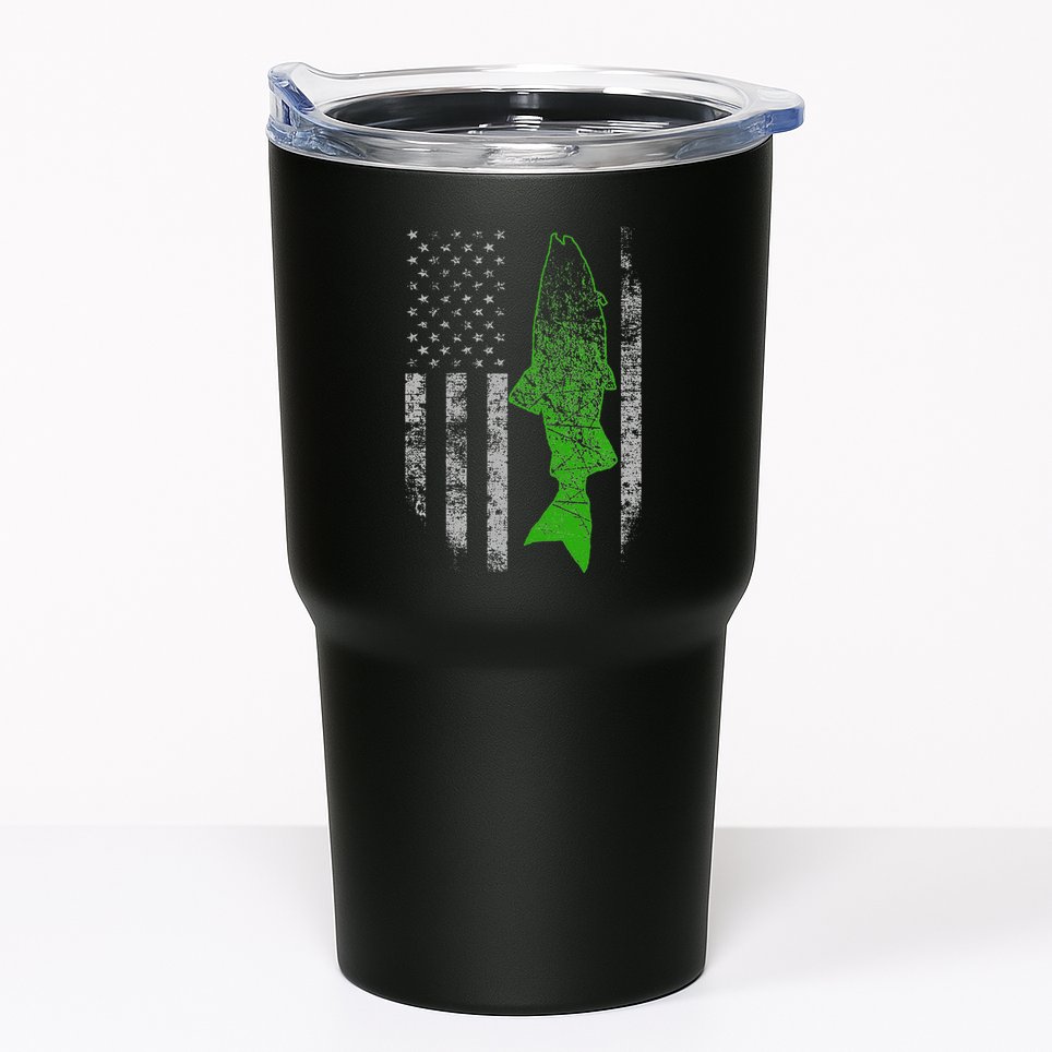 Kokanee Flag Cool Kokanee Fishing Tumbler