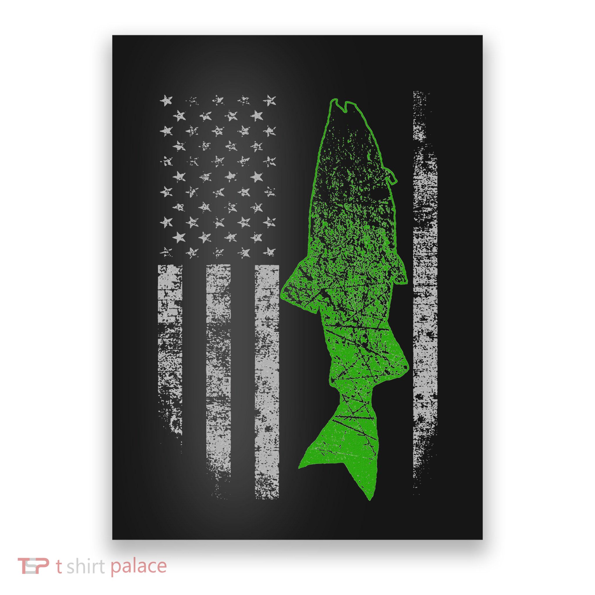 Kokanee Flag Cool Kokanee Fishing Poster