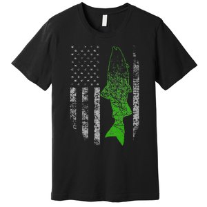 Kokanee Flag Cool Kokanee Fishing Premium T-Shirt