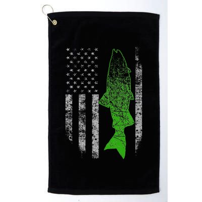 Kokanee Flag Cool Kokanee Fishing Golf Towel