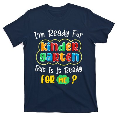 Kids First Day Of Kindergarten Funny Back To School Boy Girl T-Shirt