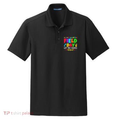 Kindergarten Field Day 2025 Let The Games Begin Teacher Dry Zone Grid Polo