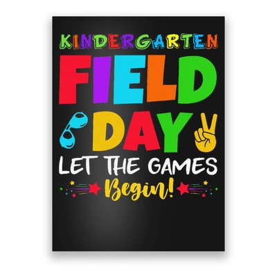 Kindergarten Field Day 2025 Let The Games Begin Teacher Poster
