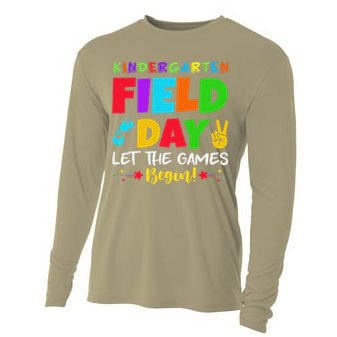 Kindergarten Field Day 2025 Let The Games Begin Teacher Cooling Performance Long Sleeve Crew