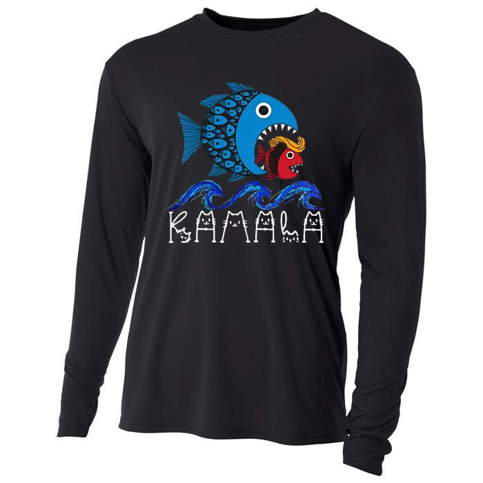 Kamala Fish Eat Fish Cooling Performance Long Sleeve Crew