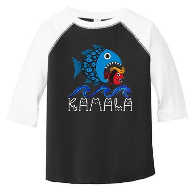 Kamala Fish Eat Fish Toddler Fine Jersey T-Shirt