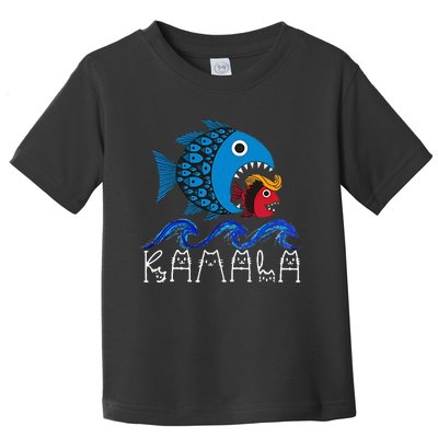 Kamala Fish Eat Fish Toddler T-Shirt