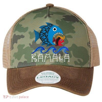 Kamala Fish Eat Fish Legacy Tie Dye Trucker Hat