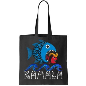 Kamala Fish Eat Fish Tote Bag