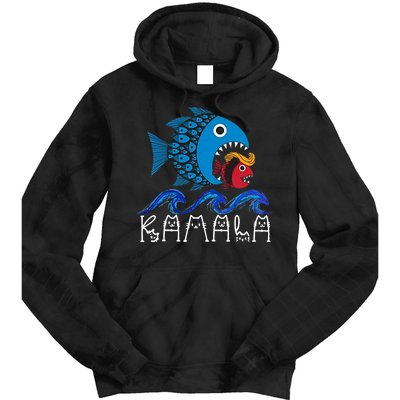 Kamala Fish Eat Fish Tie Dye Hoodie