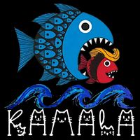 Kamala Fish Eat Fish Womens T-Shirt