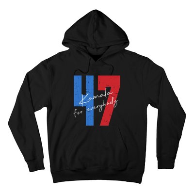 Kamala For Everybody Vote Kamala President Harris 47 Hoodie