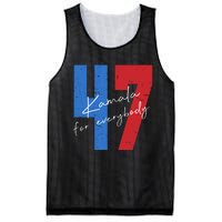 Kamala For Everybody Vote Kamala President Harris 47 Mesh Reversible Basketball Jersey Tank