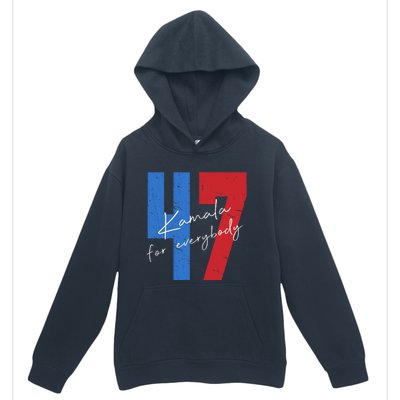 Kamala For Everybody Vote Kamala President Harris 47 Urban Pullover Hoodie