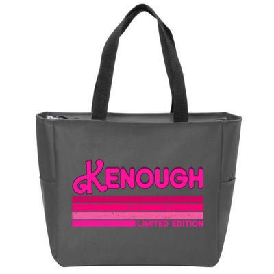 Ken Funny Enough Name Personalized Retro Vintage 80s 90s Zip Tote Bag