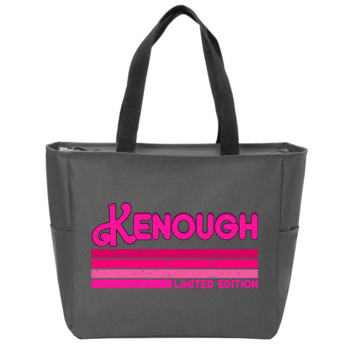 Ken Funny Enough Name Personalized Retro Vintage 80s 90s Zip Tote Bag