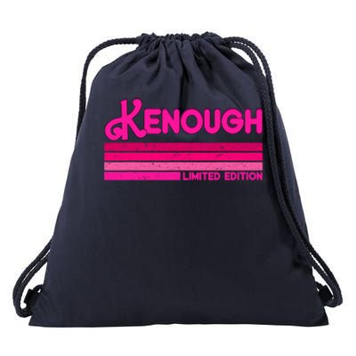 Ken Funny Enough Name Personalized Retro Vintage 80s 90s Drawstring Bag