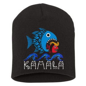 Kamala Fish Eat Fish Gift Short Acrylic Beanie