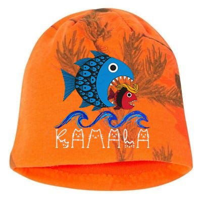 Kamala Fish Eat Fish Gift Kati - Camo Knit Beanie