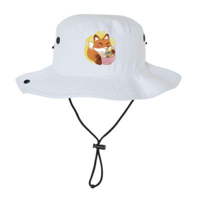 Kawaii Fox Eating Ramen Legacy Cool Fit Booney Bucket Hat