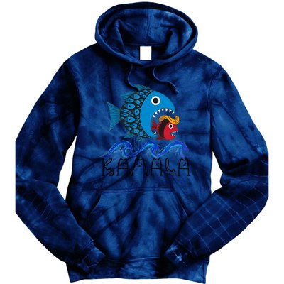 Kamala Fish Eat Fish Tie Dye Hoodie