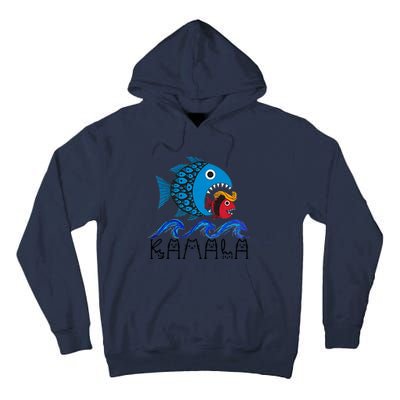 Kamala Fish Eat Fish Tall Hoodie