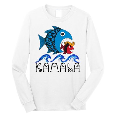 Kamala Fish Eat Fish Long Sleeve Shirt
