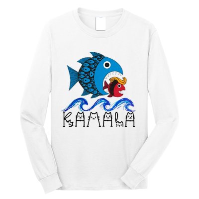 Kamala Fish Eat Fish Long Sleeve Shirt