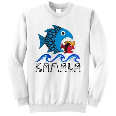 Kamala Fish Eat Fish Sweatshirt