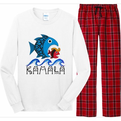 Kamala Fish Eat Fish Long Sleeve Pajama Set