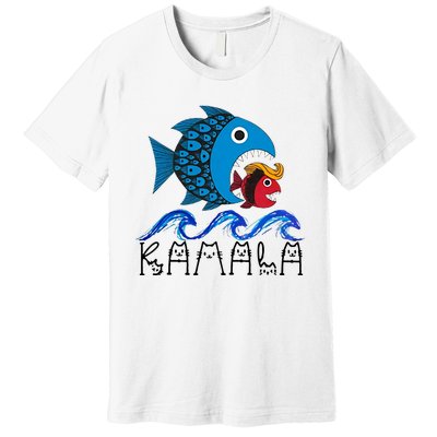 Kamala Fish Eat Fish Premium T-Shirt