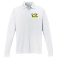 Kawaii Frog Enjoy Every Moments Gift Performance Long Sleeve Polo