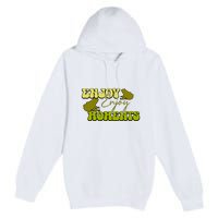 Kawaii Frog Enjoy Every Moments Gift Premium Pullover Hoodie