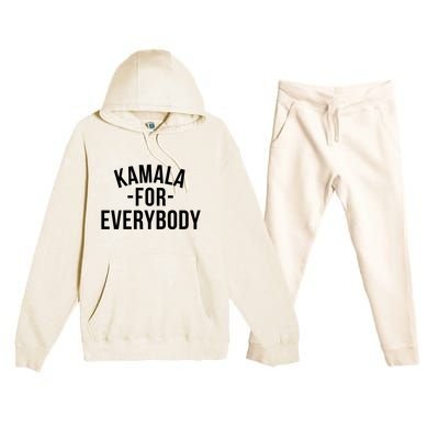 Kamala For Everybody Premium Hooded Sweatsuit Set