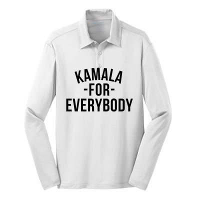 Kamala For Everybody Silk Touch Performance Long Sleeve Polo