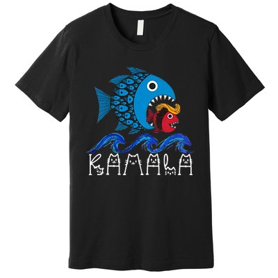 Kamala Fish Eat Fish Premium T-Shirt