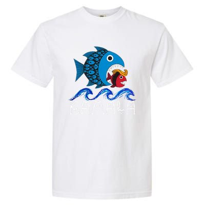 Kamala Fish Eat Fish Garment-Dyed Heavyweight T-Shirt