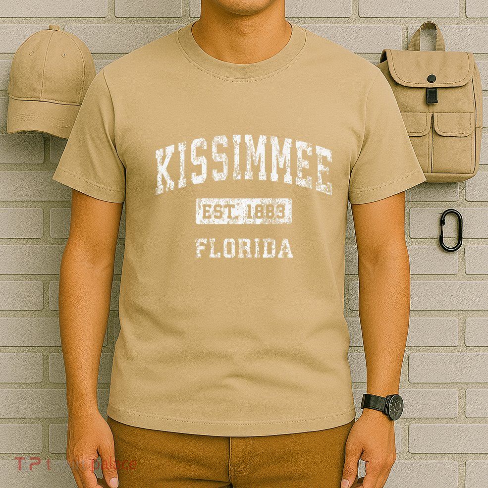 Kissimmee Florida Fl Vintage Established T-Shirt