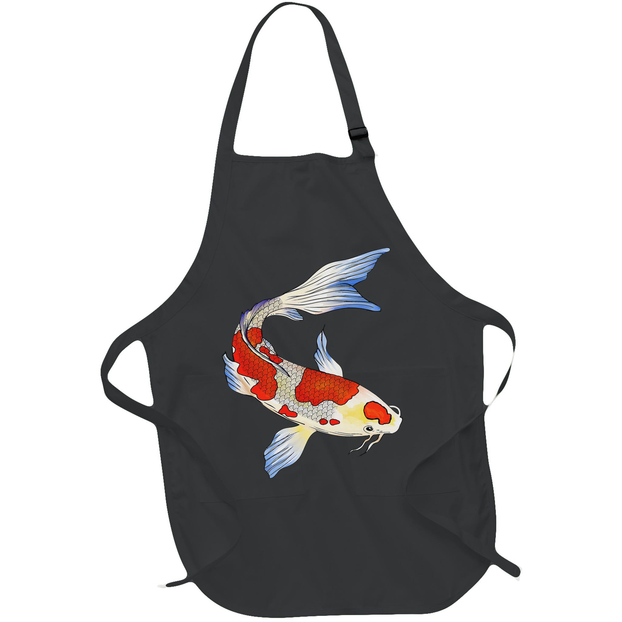 Koi Fish Funny Japanese Chinese Carp Breeder Women Gifts Apron