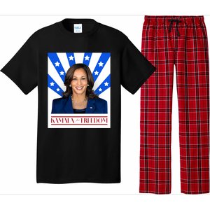 Kamala For Freedom 2024 Madam Vice President Gift Pajama Set