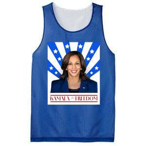 Kamala For Freedom 2024 Madam Vice President Gift Mesh Reversible Basketball Jersey Tank