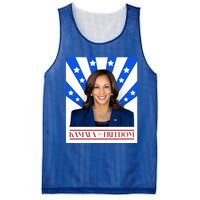 Kamala For Freedom 2024 Madam Vice President Gift Mesh Reversible Basketball Jersey Tank