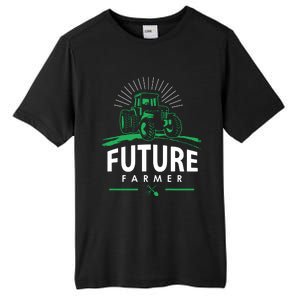 Kids Future Farmer Kids Boy Girl Rural Tractor Farm Tee Tall Fusion ChromaSoft Performance T-Shirt